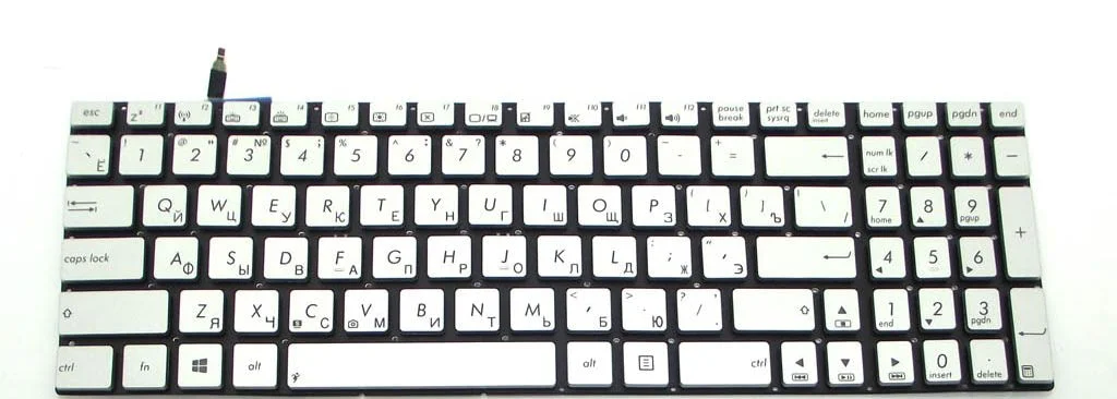 Клавиатура Asus G550 GL550 G56 U500 R552 U500VZ N76 R500V R505 N550 N750 Q550 - изображение 1