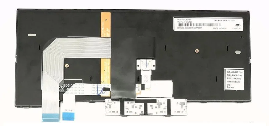 Клавиатура Lenovo Thinkpad T470 T480 - изображение 2