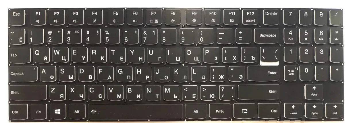 Клавиатура Lenovo Legion Y540-17IRH, Y540-15IRH , Y7000-2019,  y530-15ich-? - изображение 1