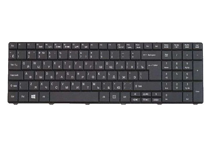 Клавиатура Acer Aspire 5236, 5242, 5250, 5253, 5336, 5410, 5536, 5538, 5542, 5551, 5552, 5553, 5560, 5625, 5733, 5736, 5738, 5739, 5740, 5741, 5742, 5745, 5750, 5810, 5820 - изображение 3