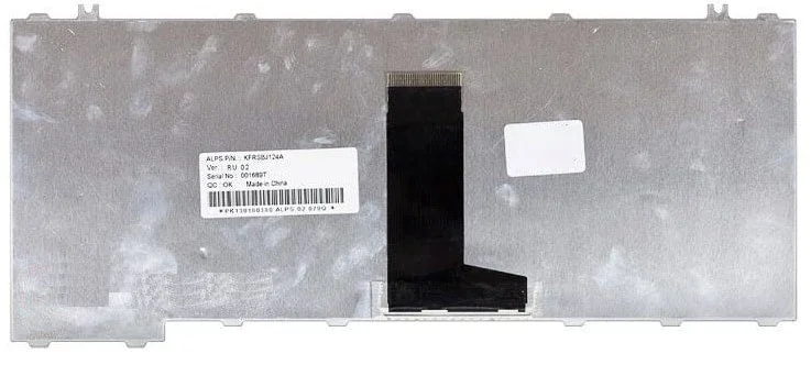 Клавиатура Toshiba Satellite A200, A205, A210, A215, A300, A305, A350,M200, M205, M300, M305, M500, M505, L300, L305, L305D, Pro M200, A400, A405, L200 - изображение 2